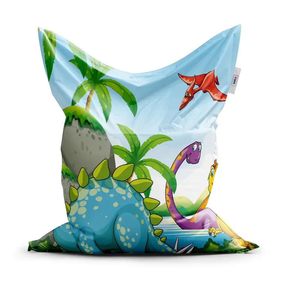 Sedací vak Classic Dinosauři 3 - 200x140 cm