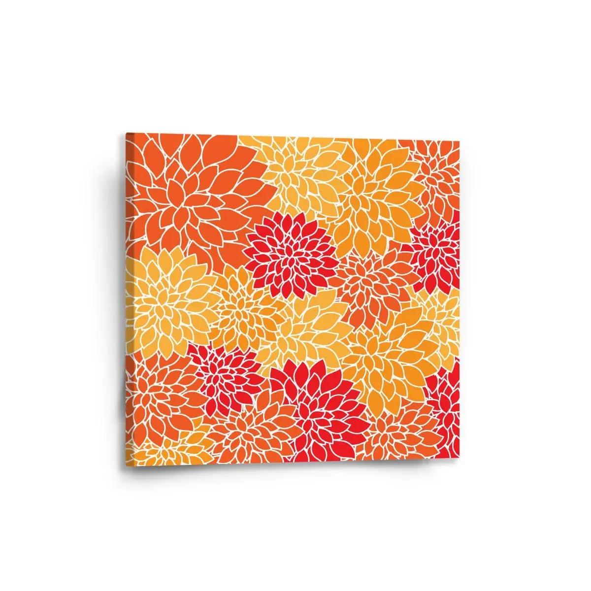 Obraz Barevné květiny - 50x50 cm