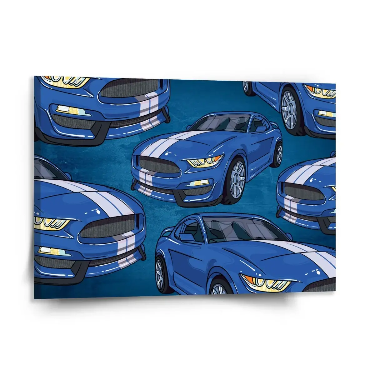 Obraz Mustang Pattern - 150x110 cm