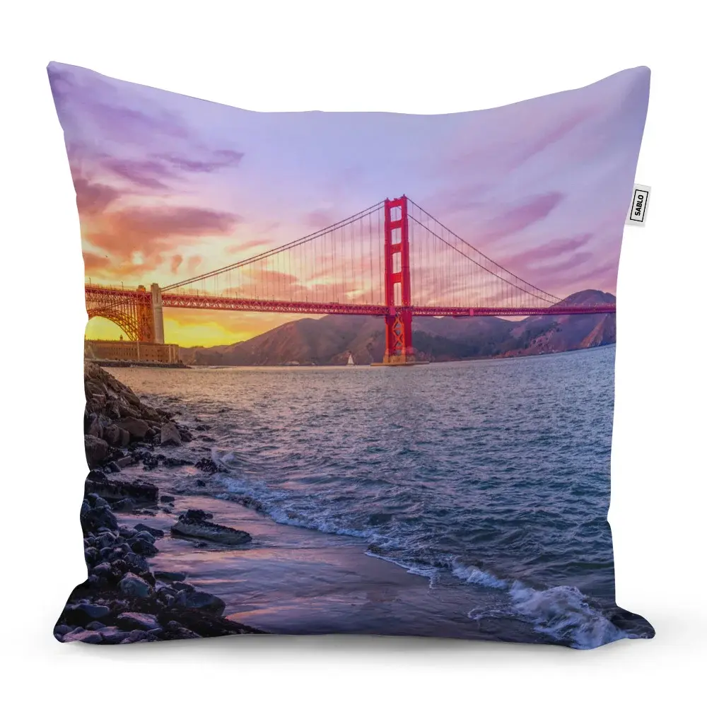 Polštář Golden Gate 5 - 40x40 cm
