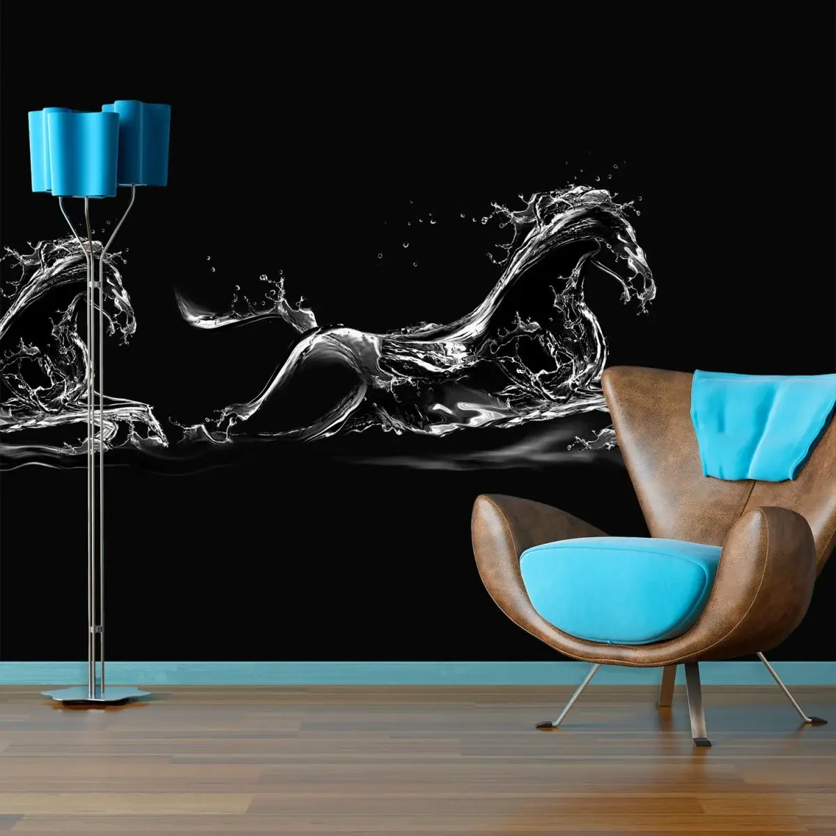 Tapeta Vodní kůň - 125x75 cm