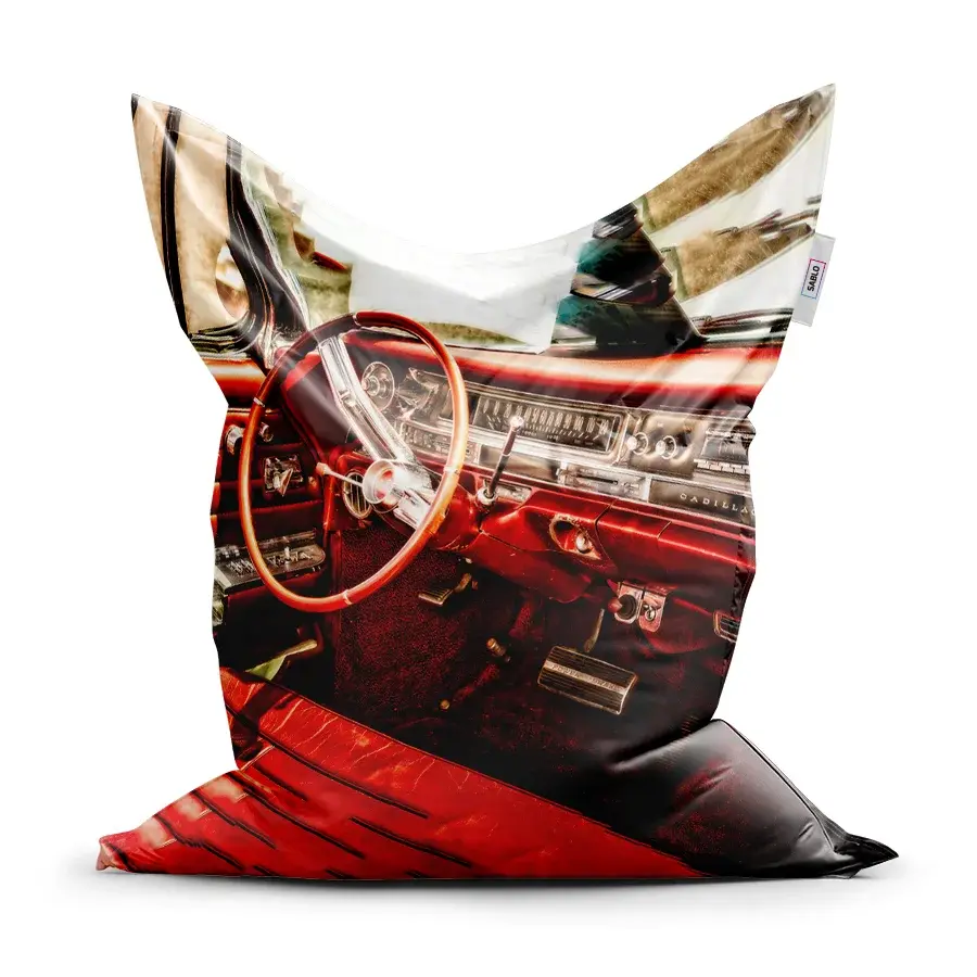 Sedací vak Classic Interiér automobilu - 150x100 cm
