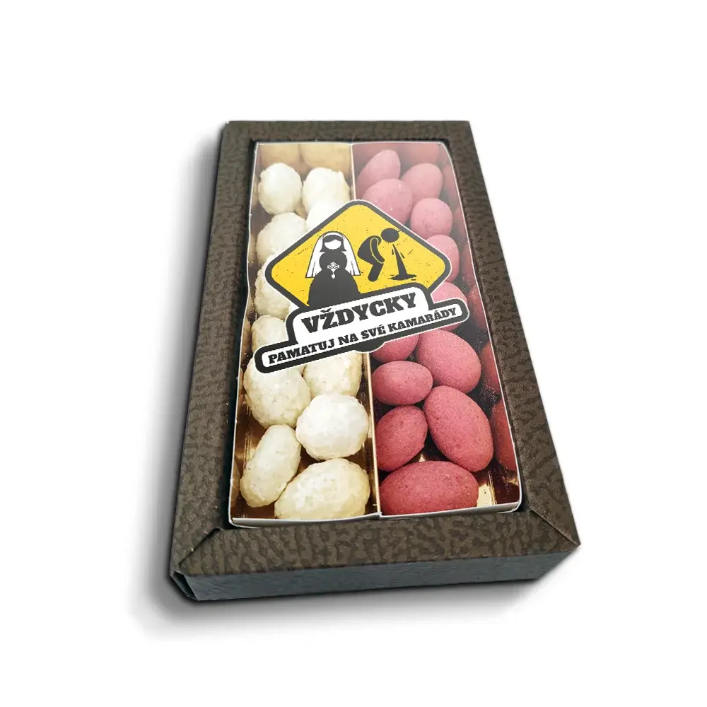 Mandle v čokoládě Vždycky pamatuj na svoje kamarády - 2x 80g