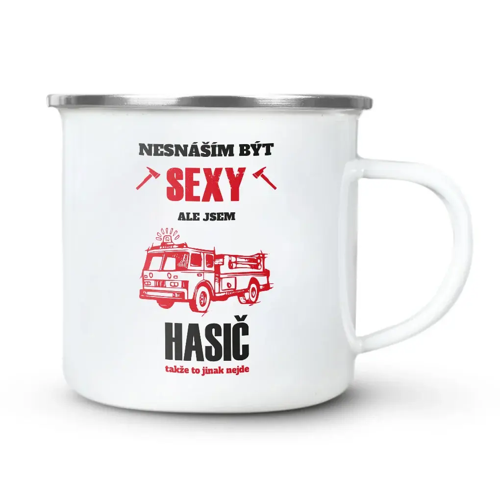 Plecháček Nesnáším být sexy, ale jsem hasič: 300 ml