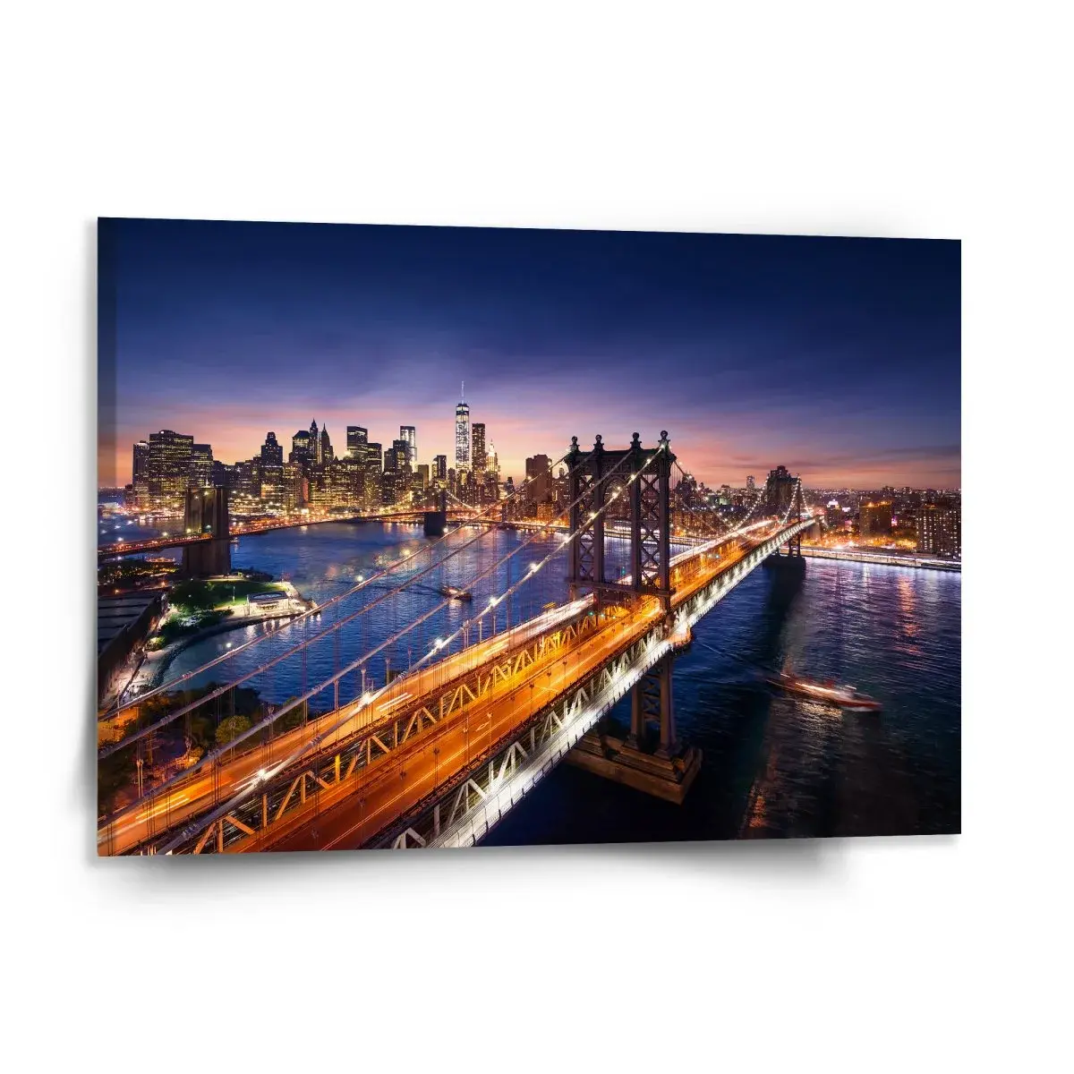 Obraz Most v New Yorku - 150x110 cm