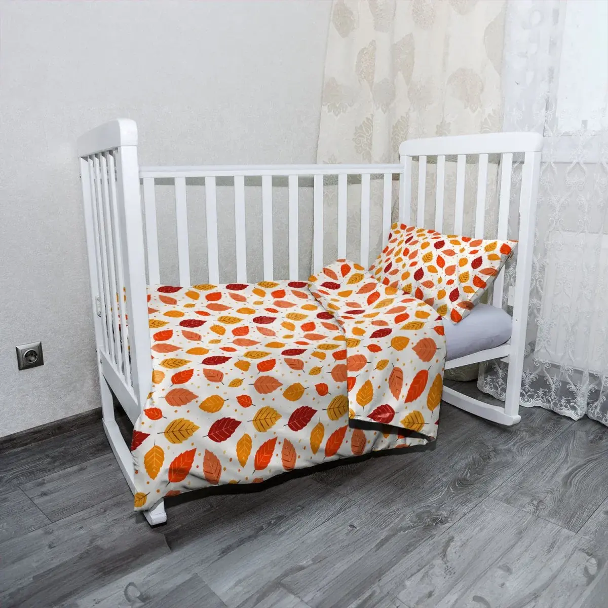 Dětské povlečení do postýlky Barevný listopad - 130x90 / 40x60