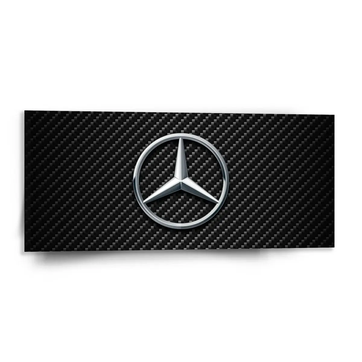 Obraz Logo 4 Carbon - 110x50 cm