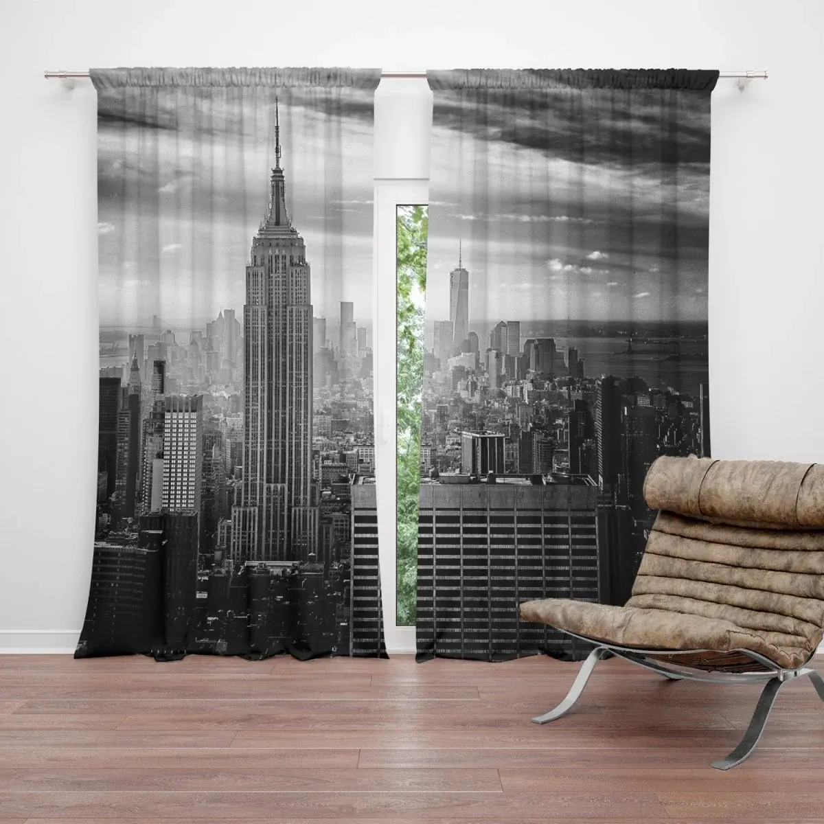 Závěs Manhattan: 2ks 140x250cm