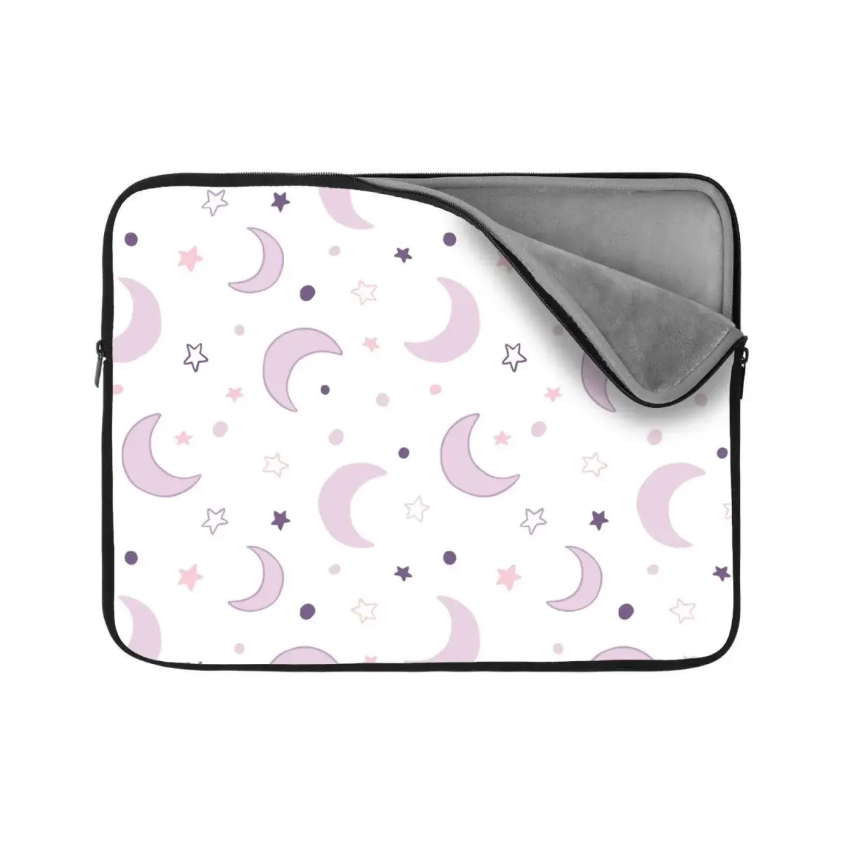 Obal na notebook Fialové měsíčky - 15,6"