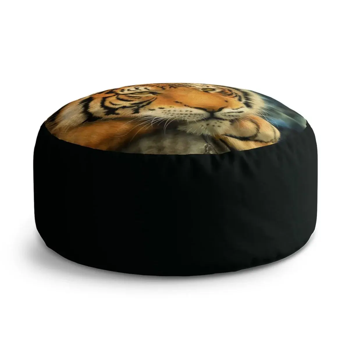 Taburet Circle Tygr: 38x48 cm