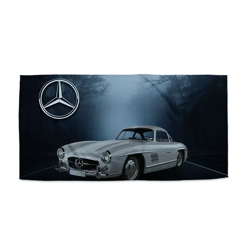 Ručník Mercedes-Benz 300 SL V lese - 70x140 cm