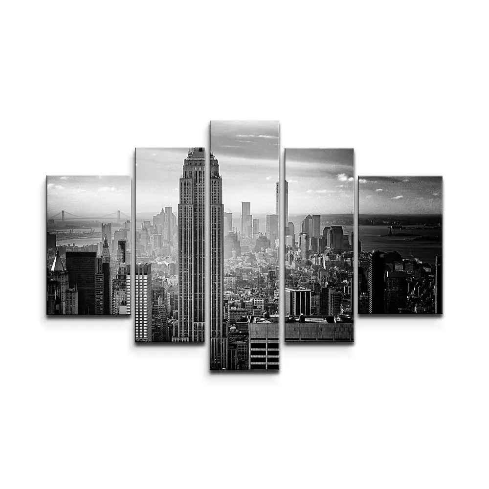 Obraz - 5-dílný Manhattan - 125x90 cm