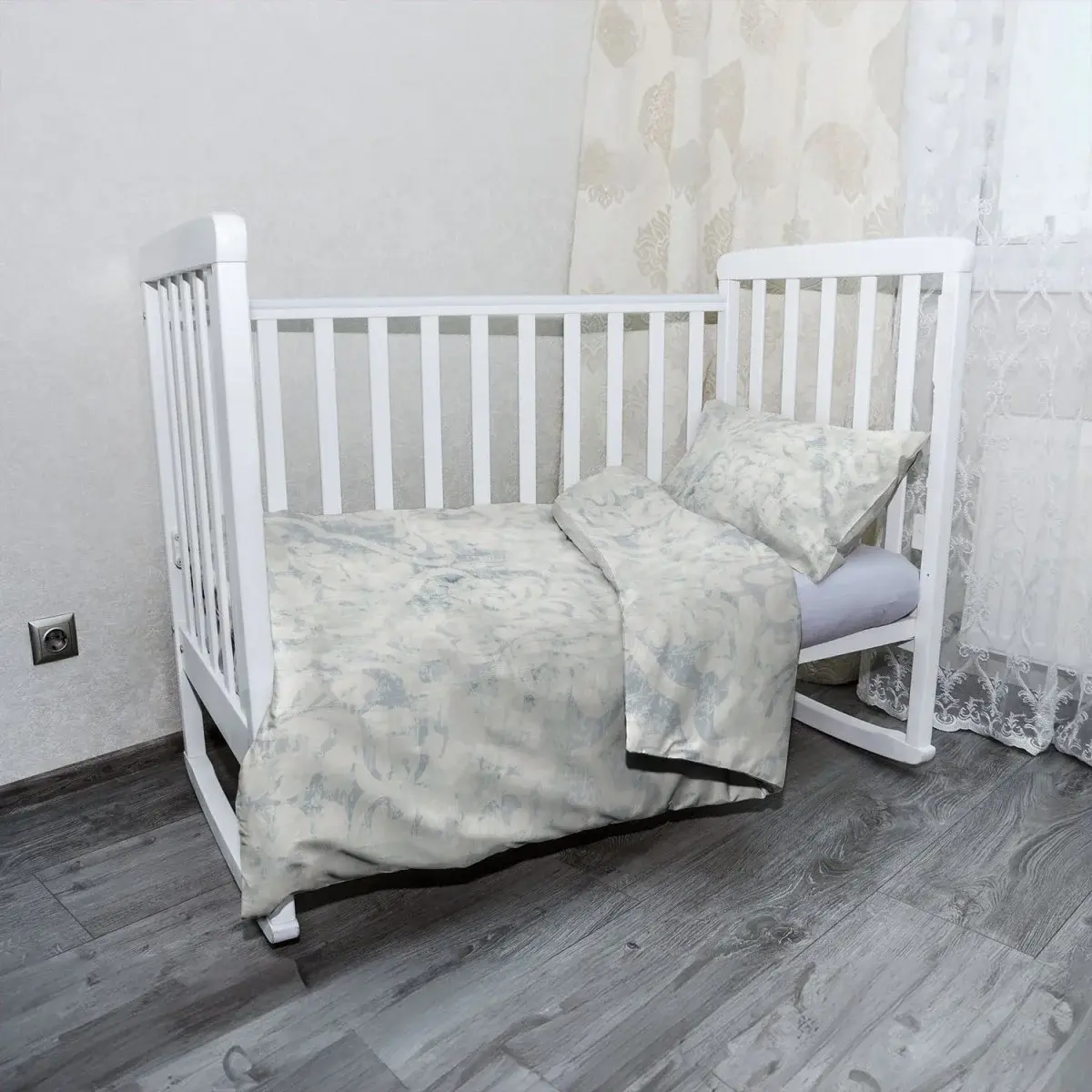 Dětské povlečení do postýlky Vintage patina - 120x90 / 40x60