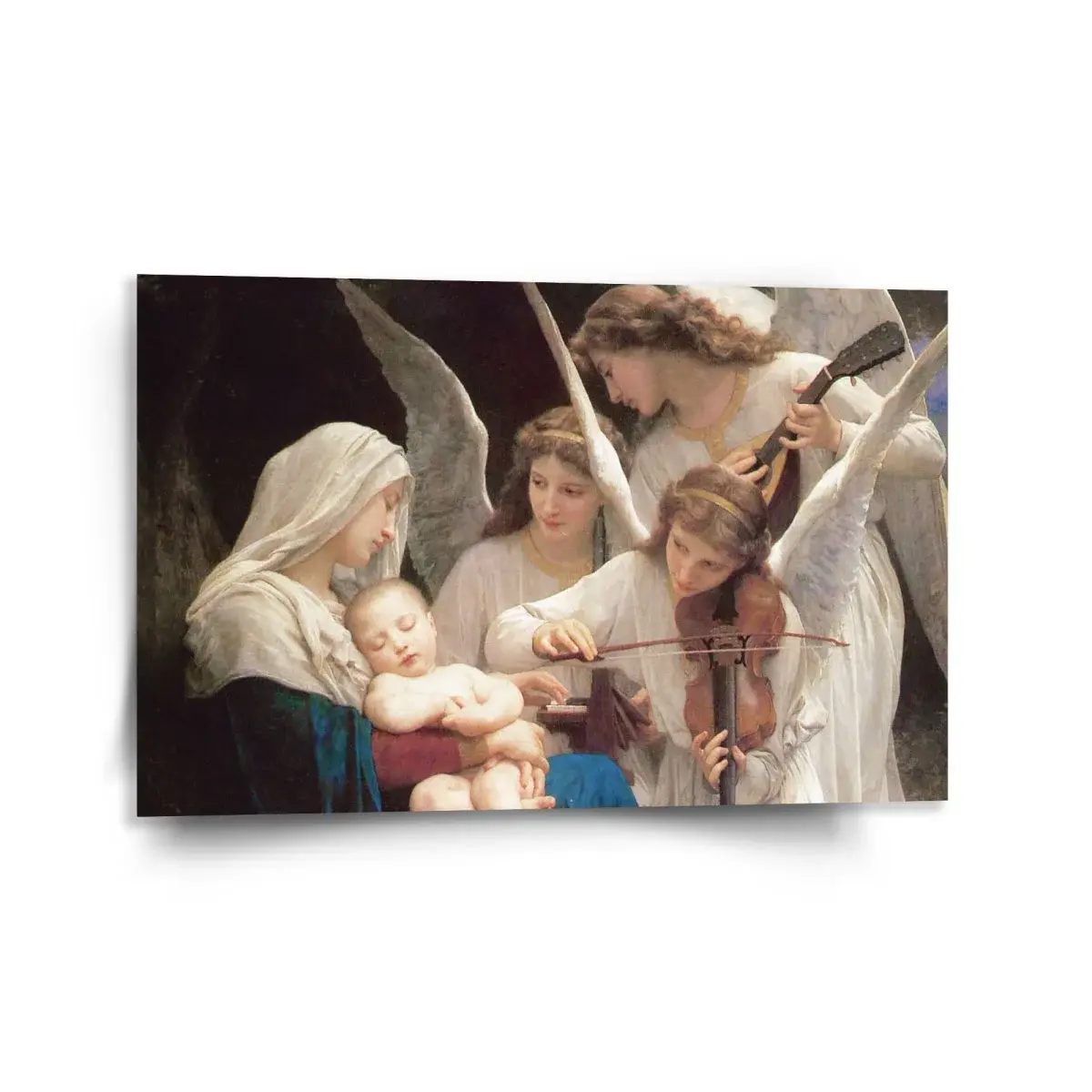 Obraz Panna s anděly - William-Adolphe Bouguereau - 120x80 cm