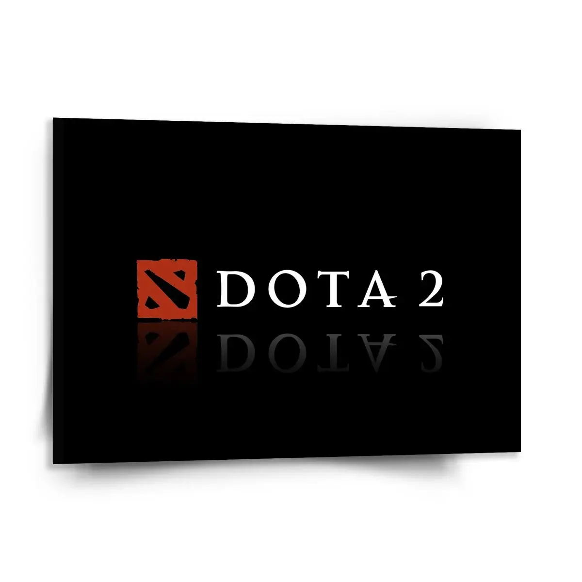 Obraz DOTA 2 Černá - 150x110 cm