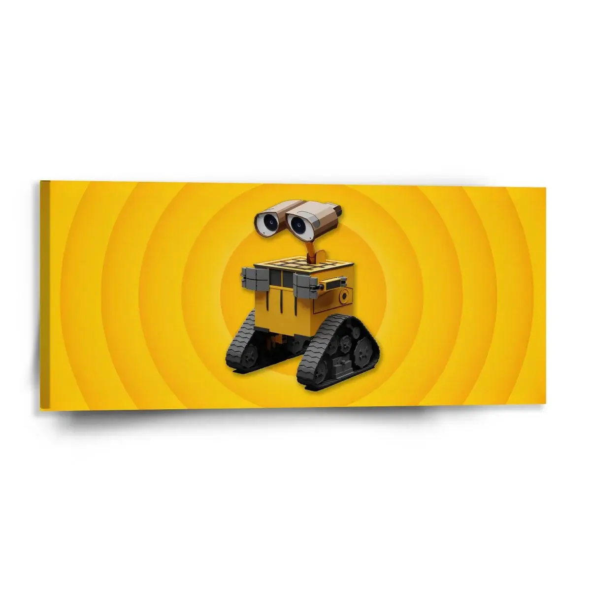Obraz Wall-E robot Žlutý - 110x50 cm