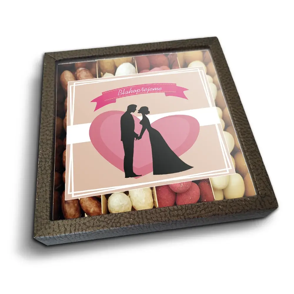 Mandle v čokoládě Blahopřejeme - 4x 80g