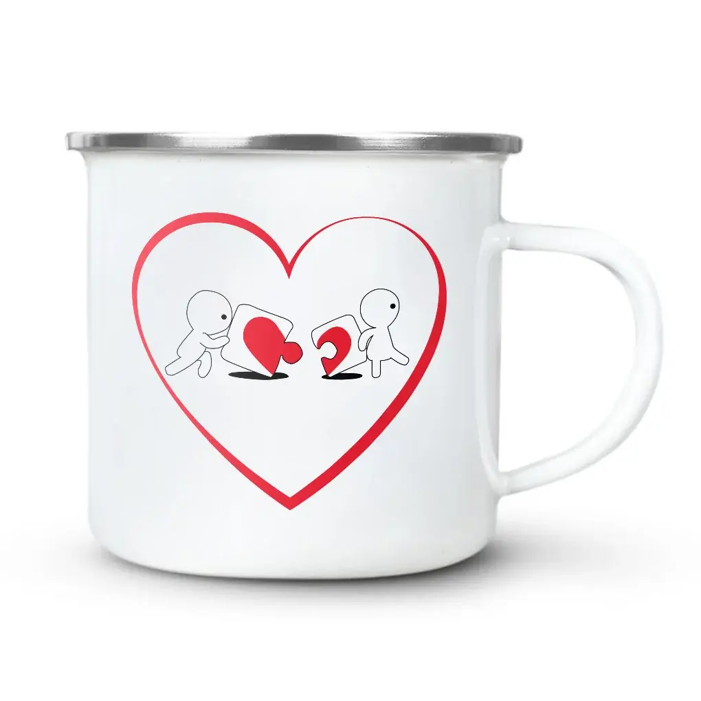 Plecháček Puzzle love: 300 ml