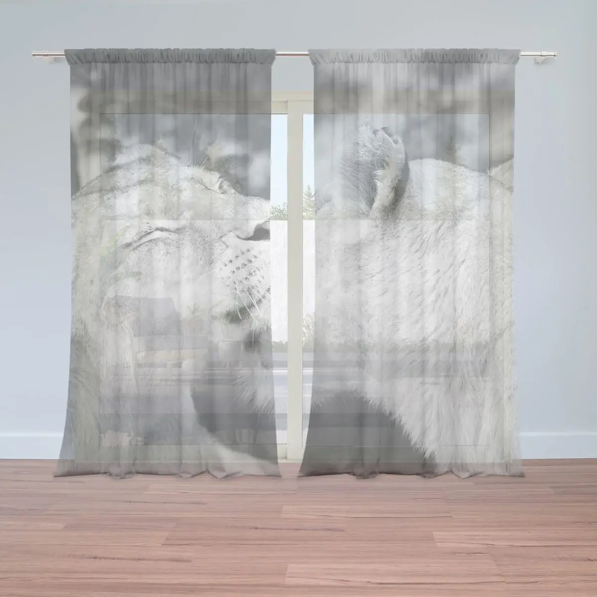 Záclony Lvice: 2ks 150x250cm
