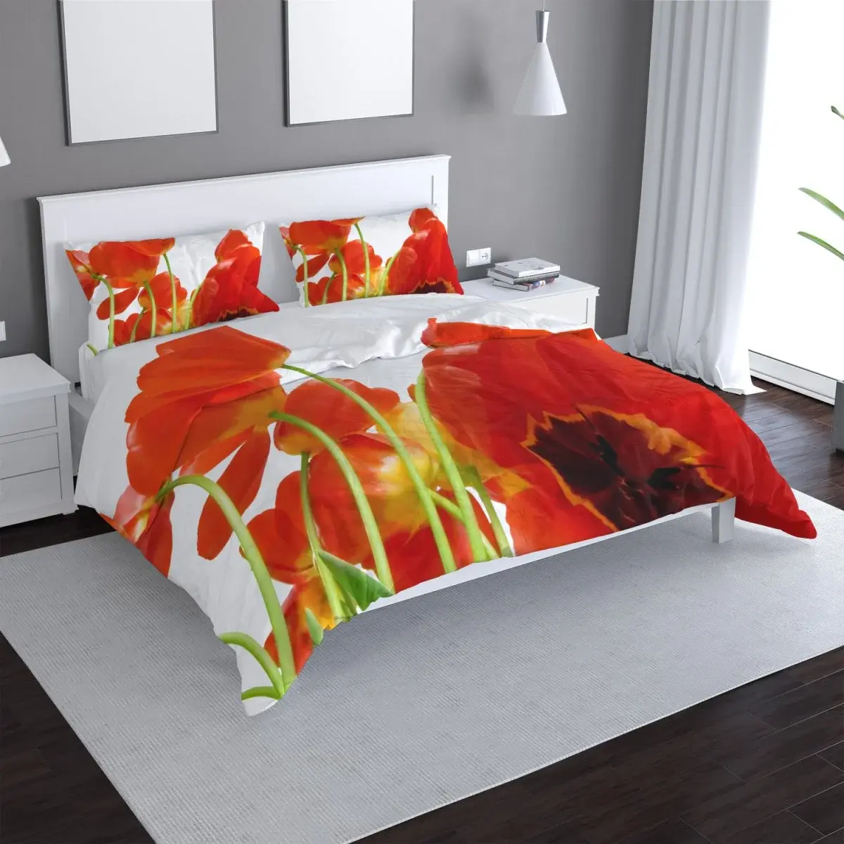 Povlečení Tulipány - 140x220 / 90x70