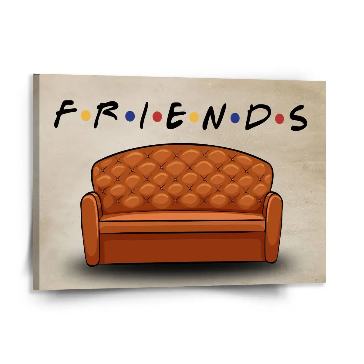 Obraz Seriál přátelé FRIENDS Gauč - 150x110 cm