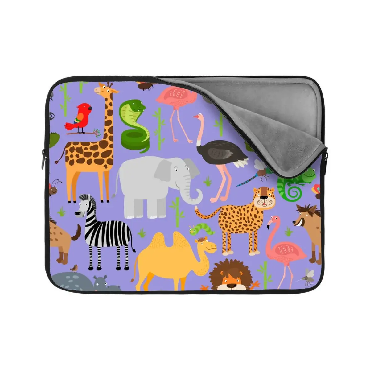 Obal na notebook Animované safari - 17"