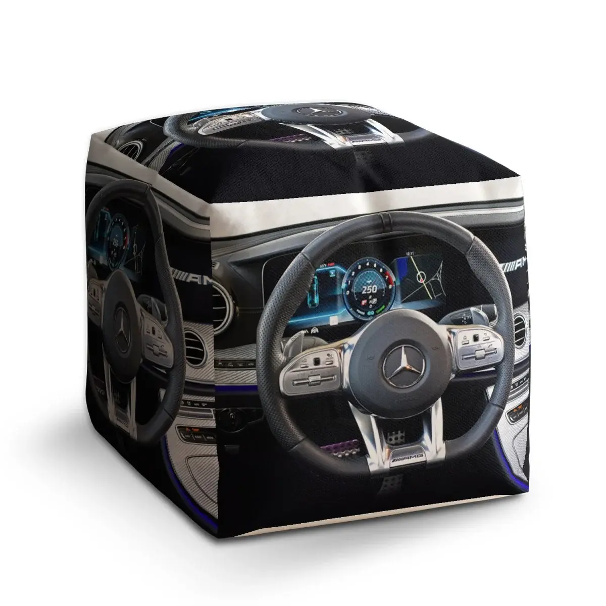 Taburet Cube AMG interiér - 40x40x40 cm