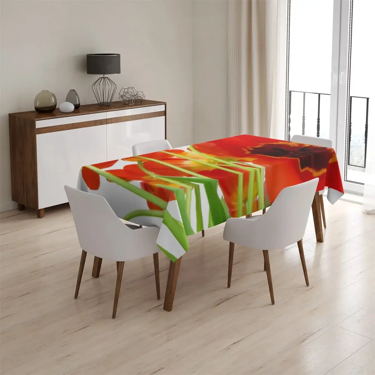 Ubrus Tulipány - 90x90 cm