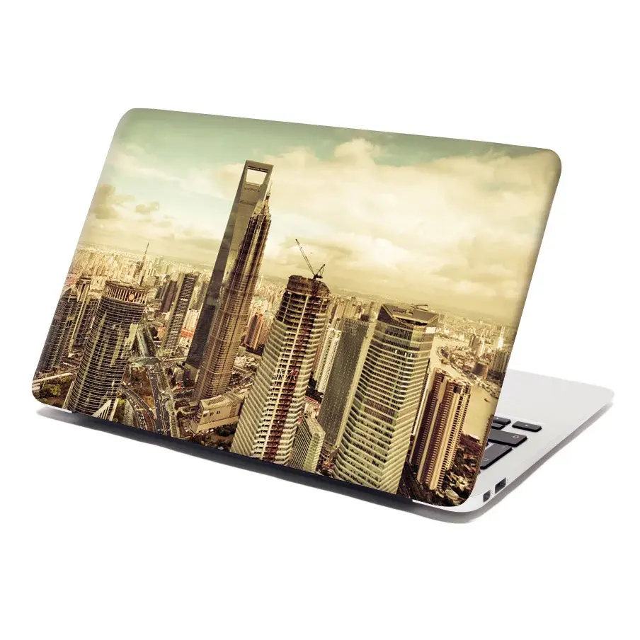 Samolepka na notebook Mrakodrapy 4 - 29x20 cm