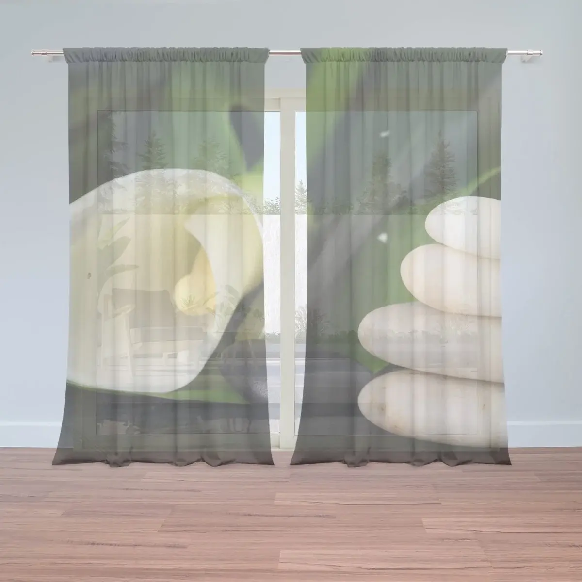 Záclony Kala: 2ks 150x250cm