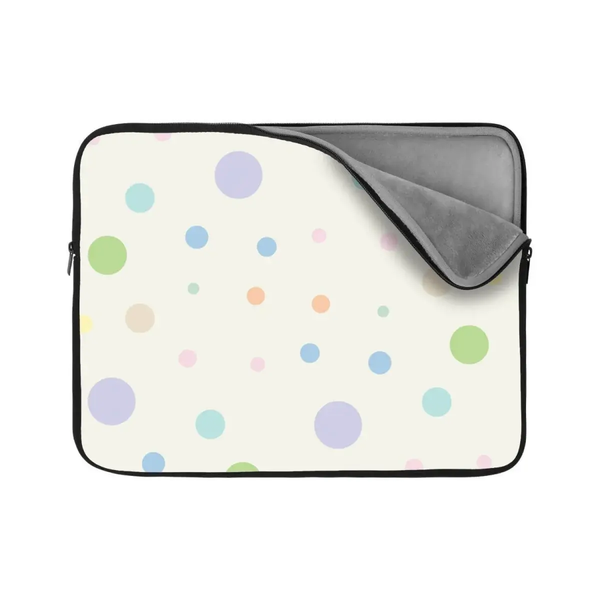 Obal na notebook Tříbarevné puntíky - 13"