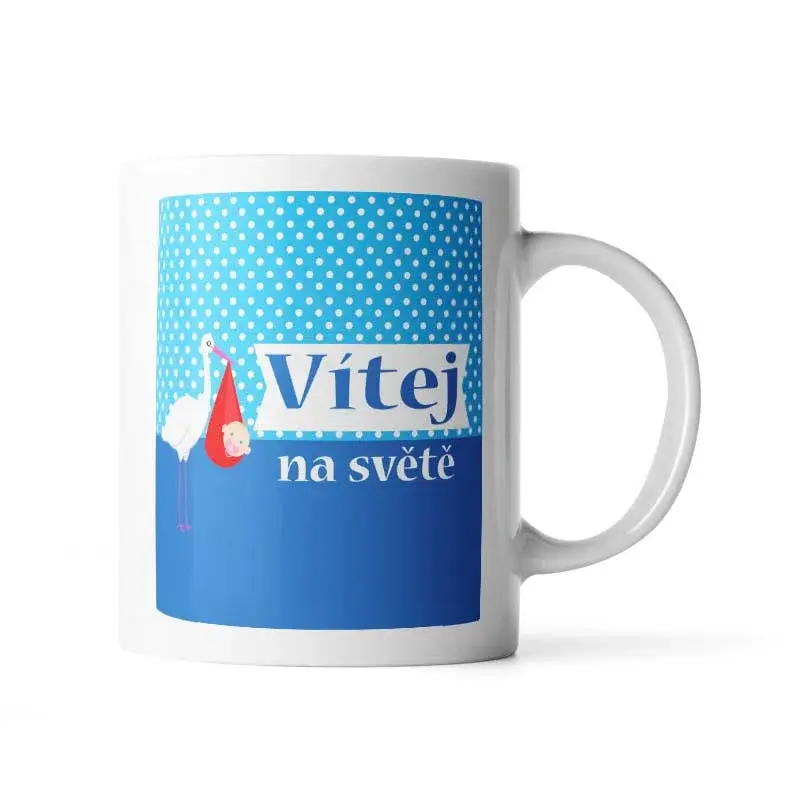 Hrnek Vítej na světě - 330 ml - standard