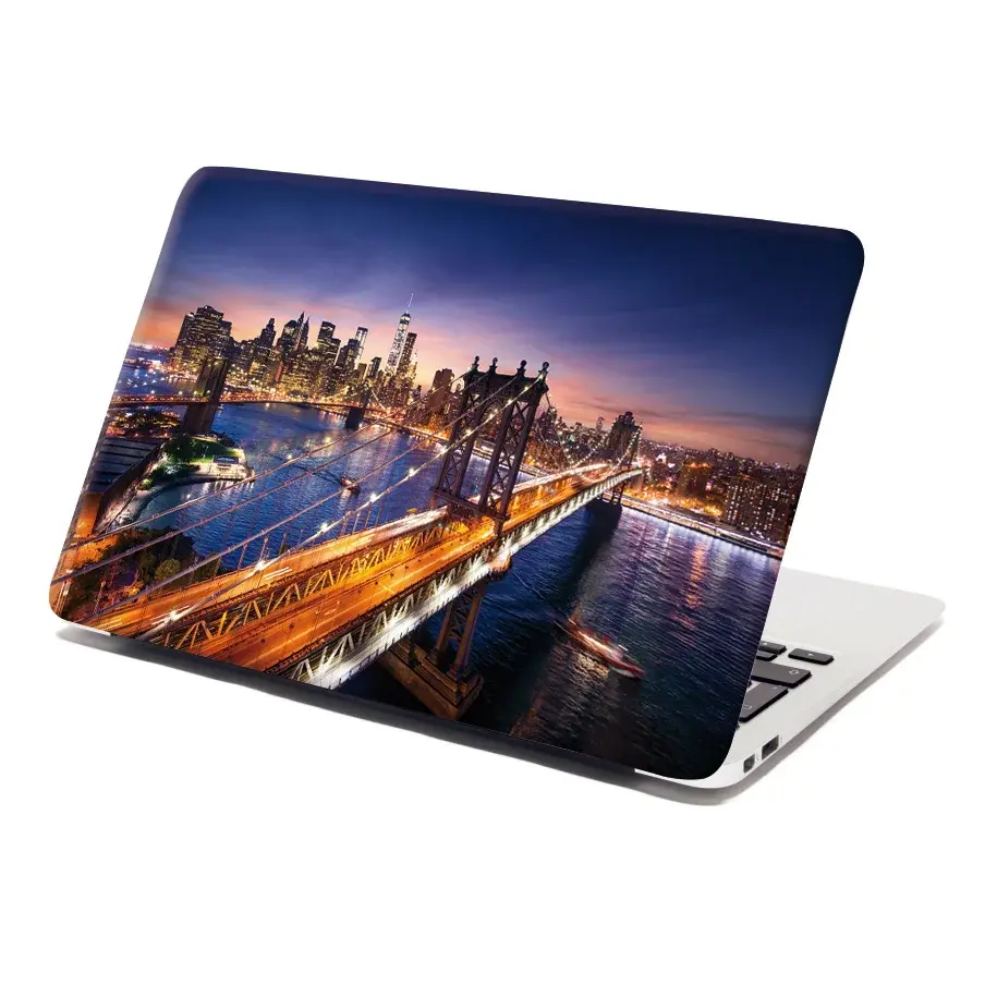 Samolepka na notebook Most v New Yorku - 38x26 cm