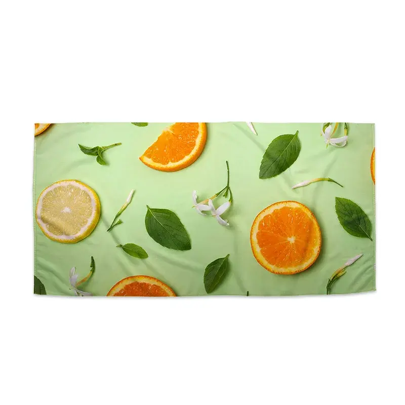 Ručník Citrus a květ - 50x100 cm