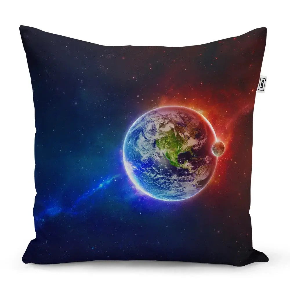 Polštář Planeta Země - 60x60 cm