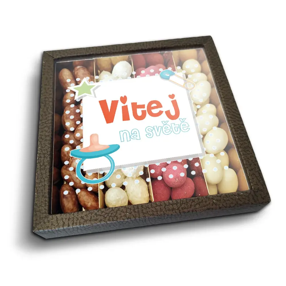 Mandle v čokoládě Vítej na světě 2 - 4x 80g