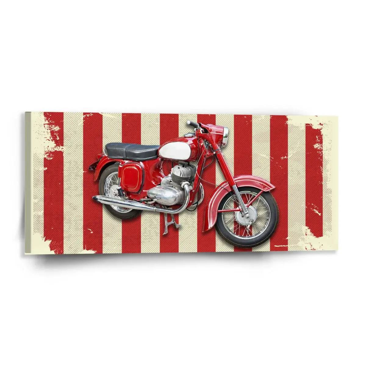Obraz Jawa panelka Pruhy - 110x50 cm