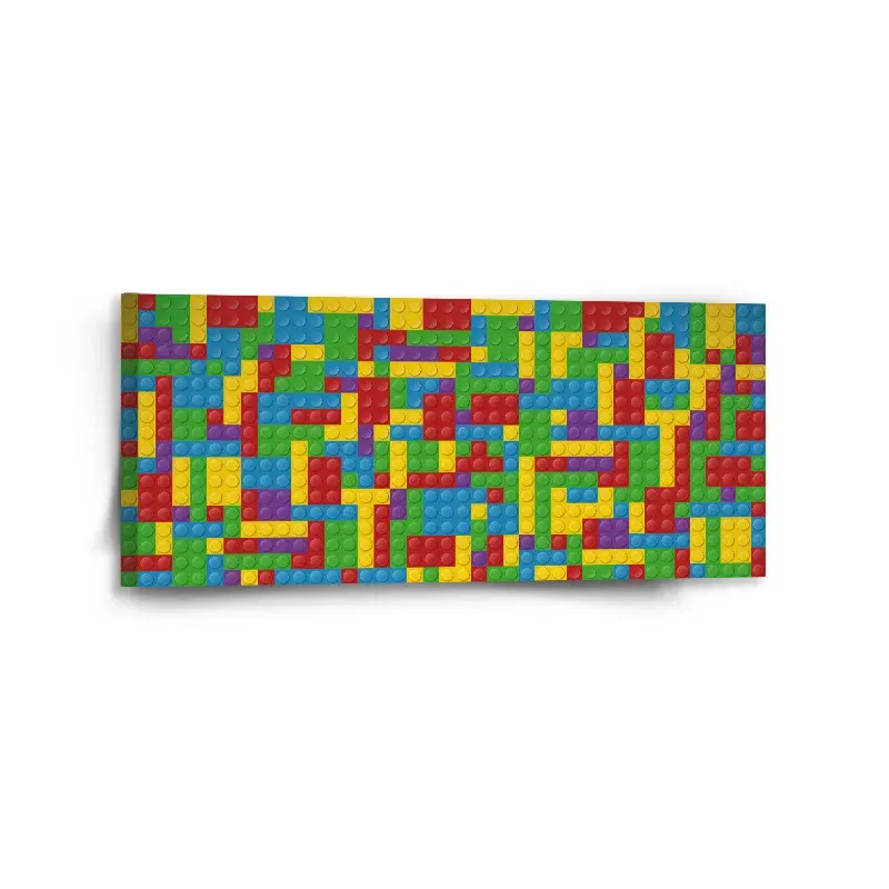Obraz Barevná stavebnice - 110x50 cm