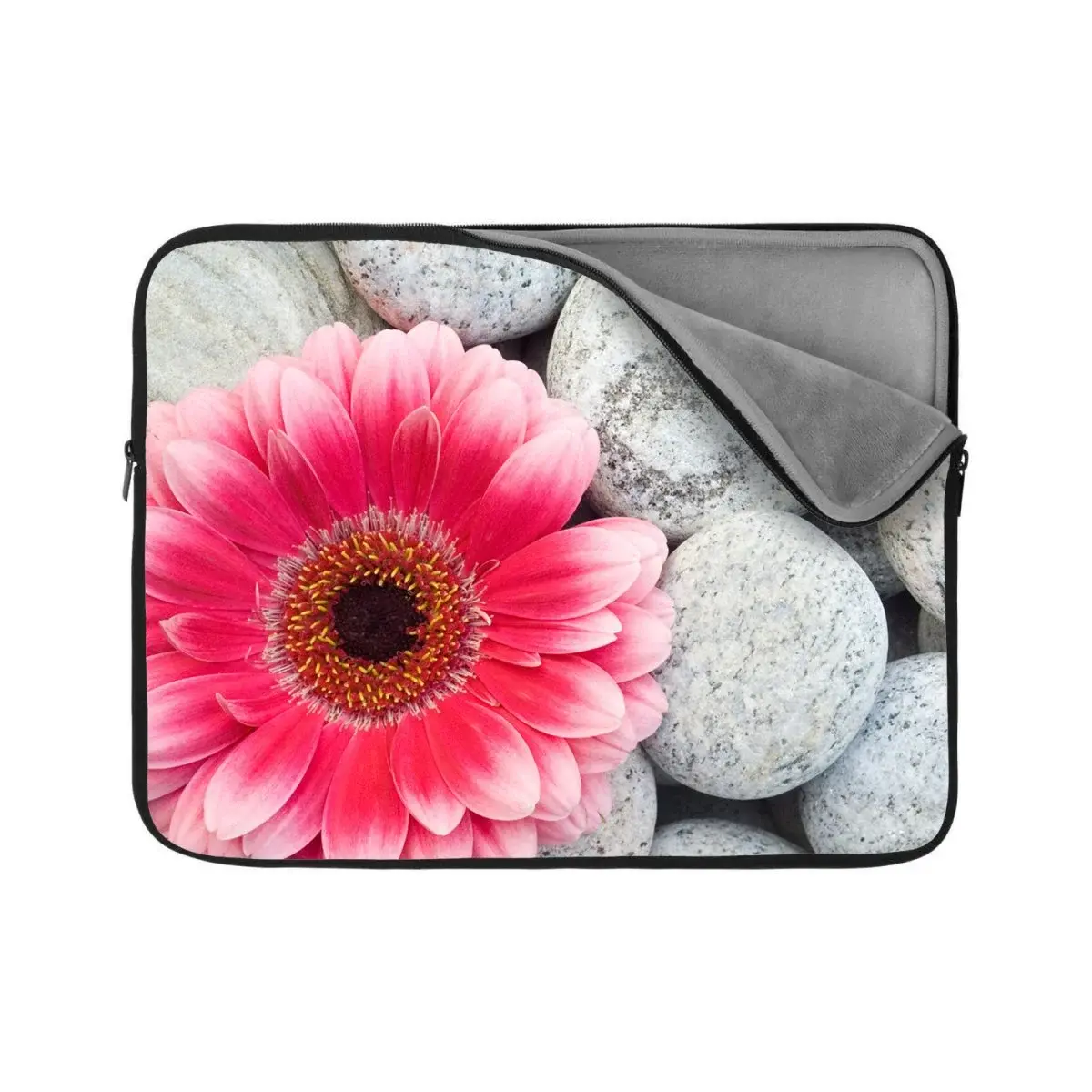 Obal na notebook Gerbera na kamenech - 13"
