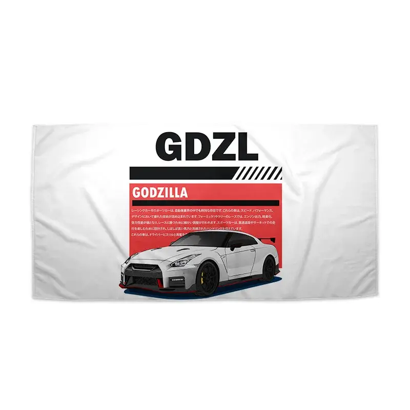 Ručník Nissan GTR 35 Godzilla - 50x100 cm