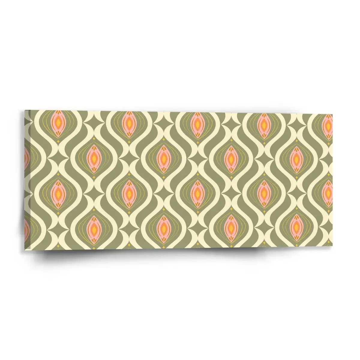 Obraz Retro ornament - 110x50 cm