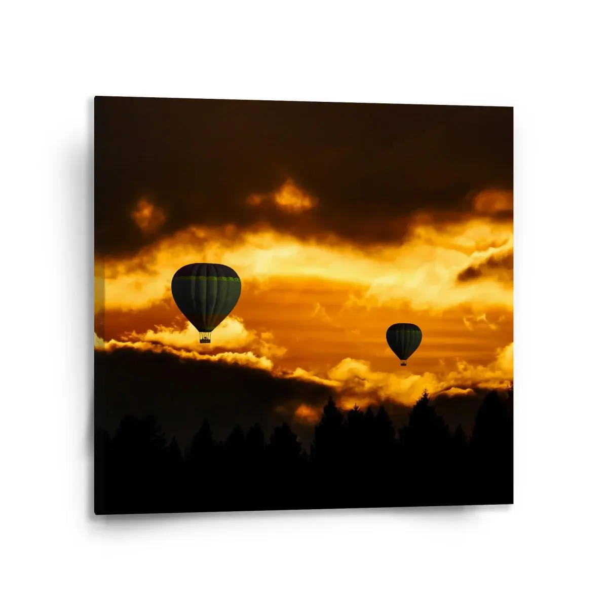 Obraz Horkovzdušné balony - 110x110 cm
