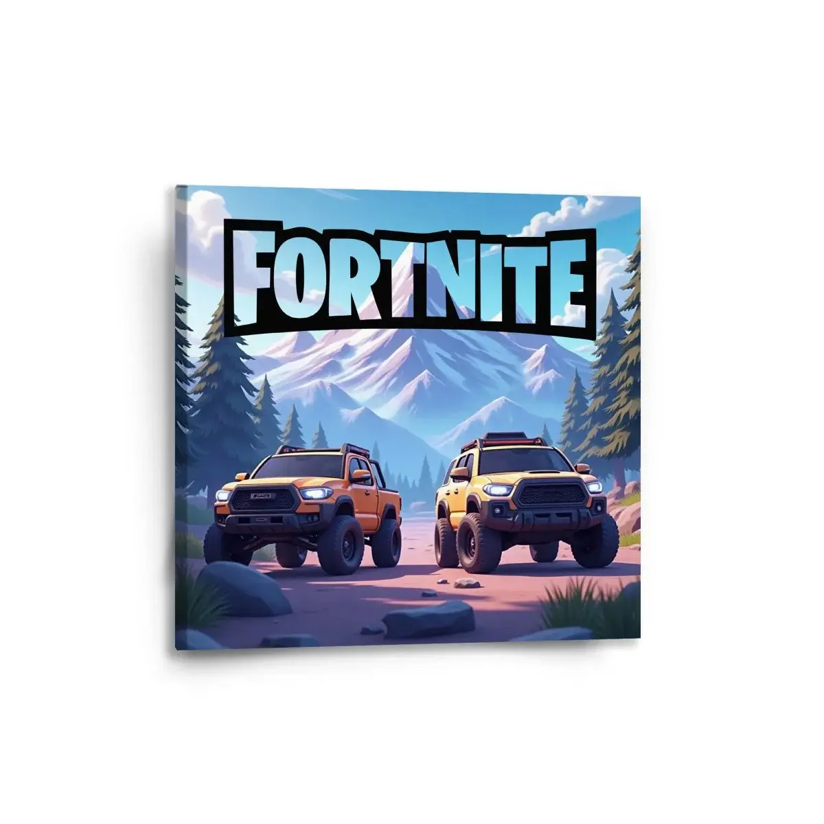 Obraz FORTNITE Off-road auta - 50x50 cm