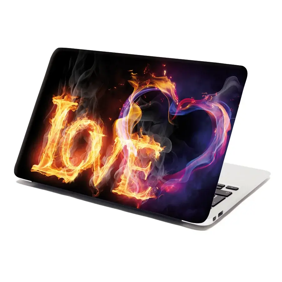 Samolepka na notebook Love - 29x20 cm