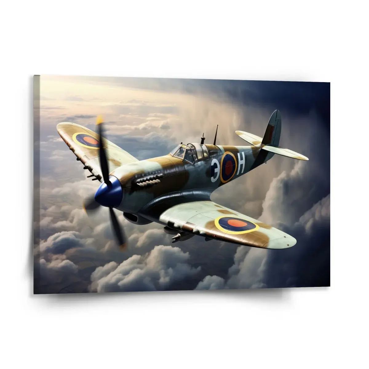 Obraz Stíhačka Spitfire - 150x110 cm