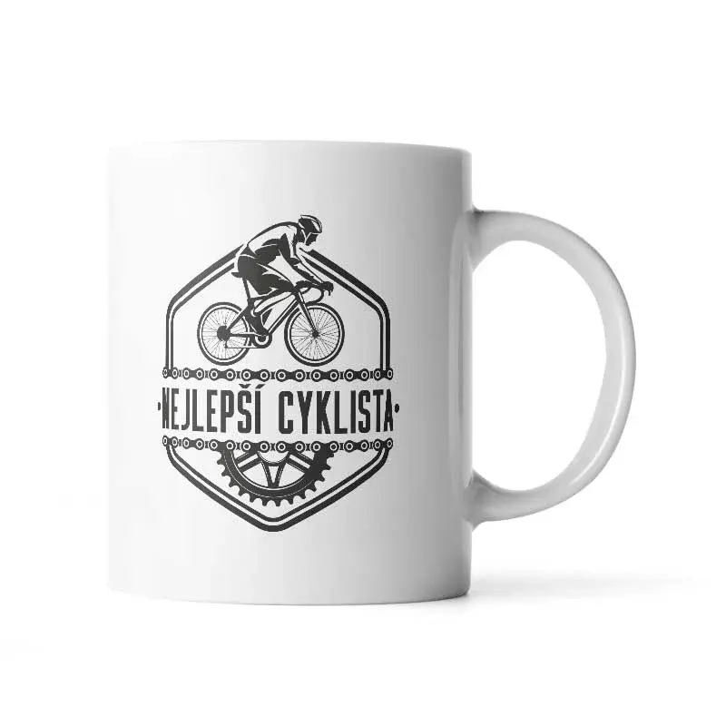 Hrnek Nejlepší cyklista - 200 ml - espresso