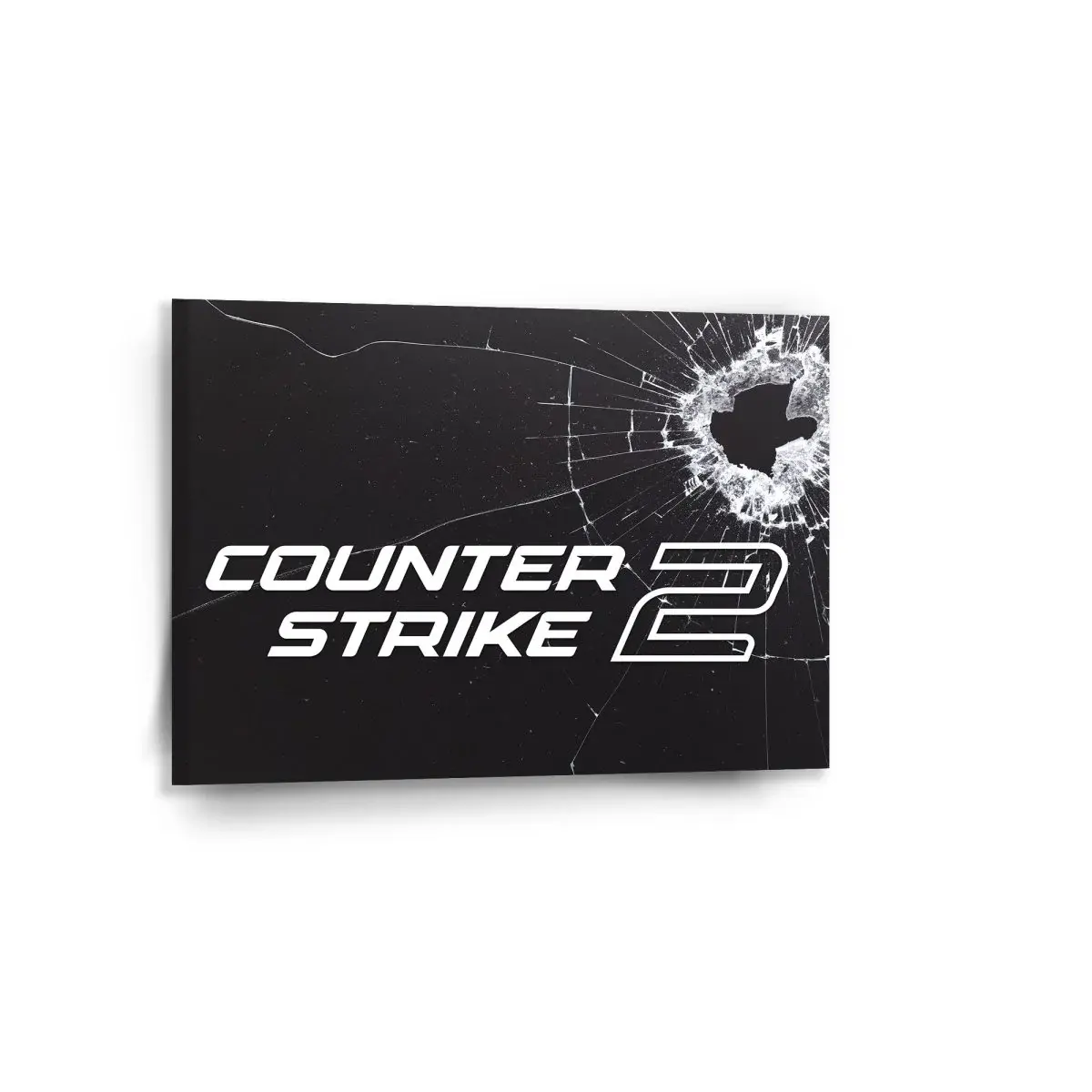 Obraz Counter Strike 2 Průstřel - 90x60 cm