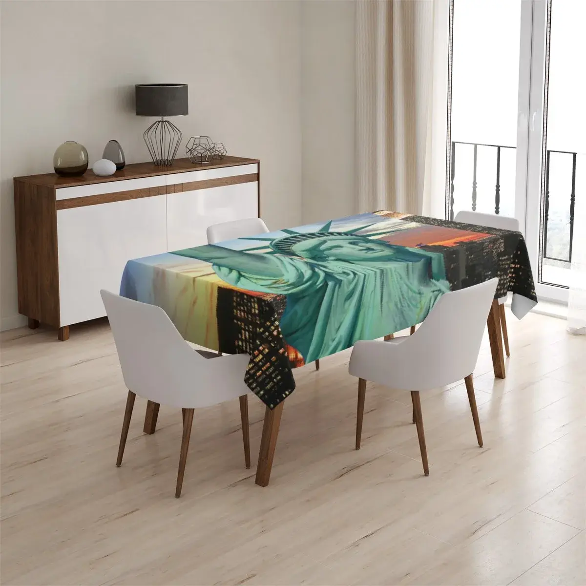 Ubrus Socha Svobody - 130x170 cm