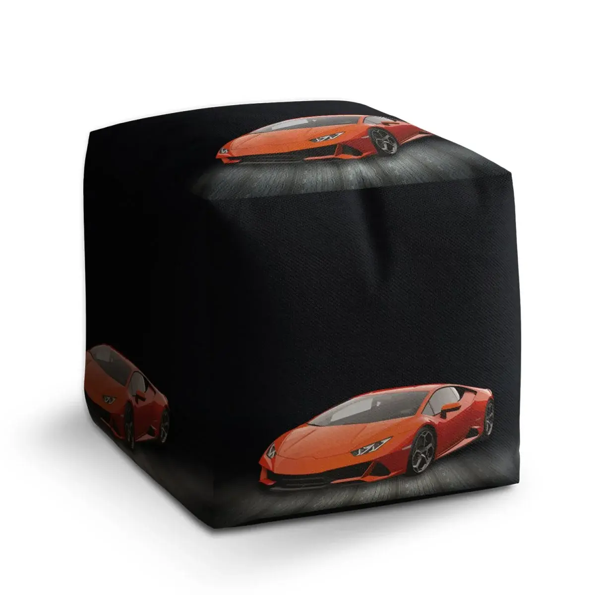 Taburet Cube Sportovní auto 1 - 40x40x40 cm