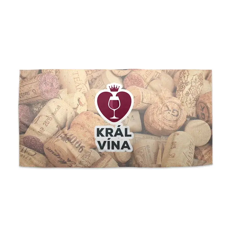 Ručník Král vína - 70x140 cm